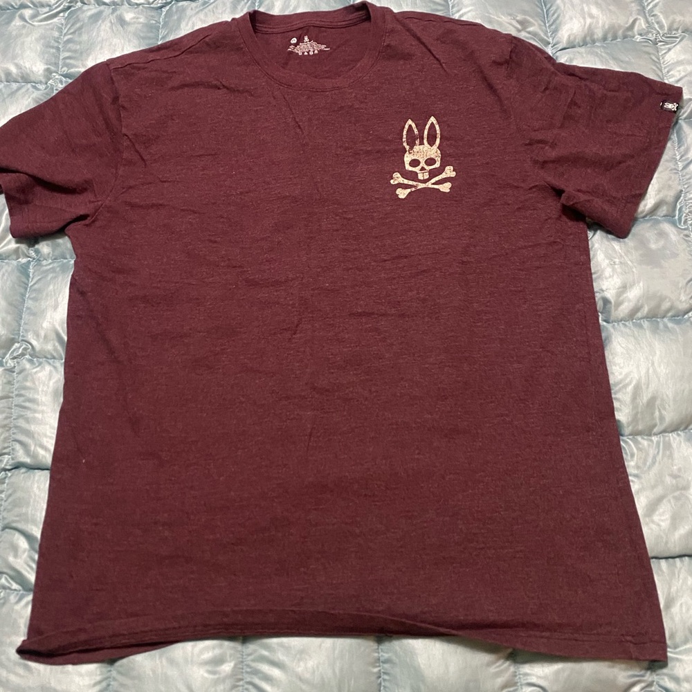 EUC Mens Psycho Bunny Tee Shirt Size XL. Retail $50.